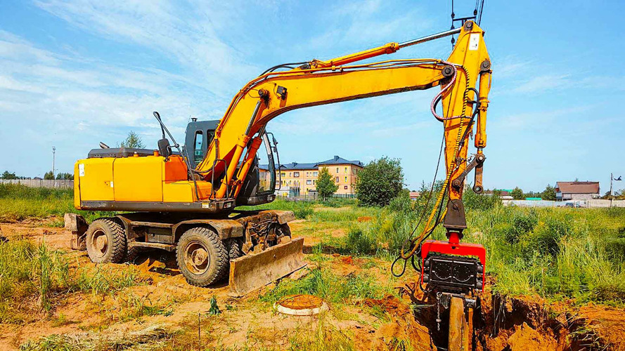 The Impulse VP310 vibratory pile driver is cutting-edge Russian equipment that combines durability, power, and an optimal price